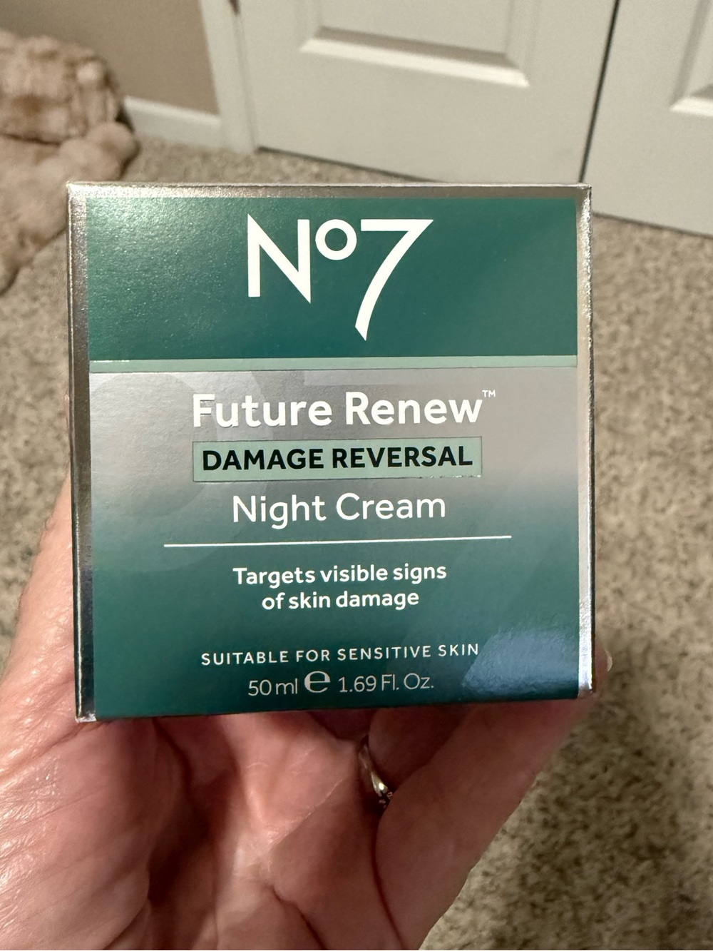 New in package No 7 future renew night cream Damage Reversal